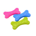 Bite-Resistant Rubber Spiked Dog Chew Toy for Small Dogs — Teeth Cleaning Squeaky Training Toy (1-Pack)