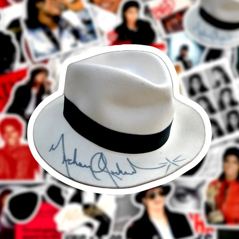 Michael Jackson Rock n Roll Sticker — Personalized Celebrity Decal for Phone, Laptop & Notebook
