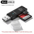 USB 3.0 2-in-1 Micro SD (TF) & SD Card Reader - High-Speed USB Adapter for PC Laptop