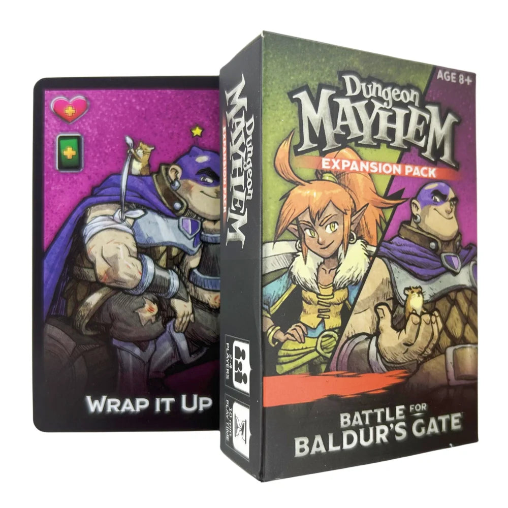 Dungeon Mayhem Card Game 3-Style Family Party Deck