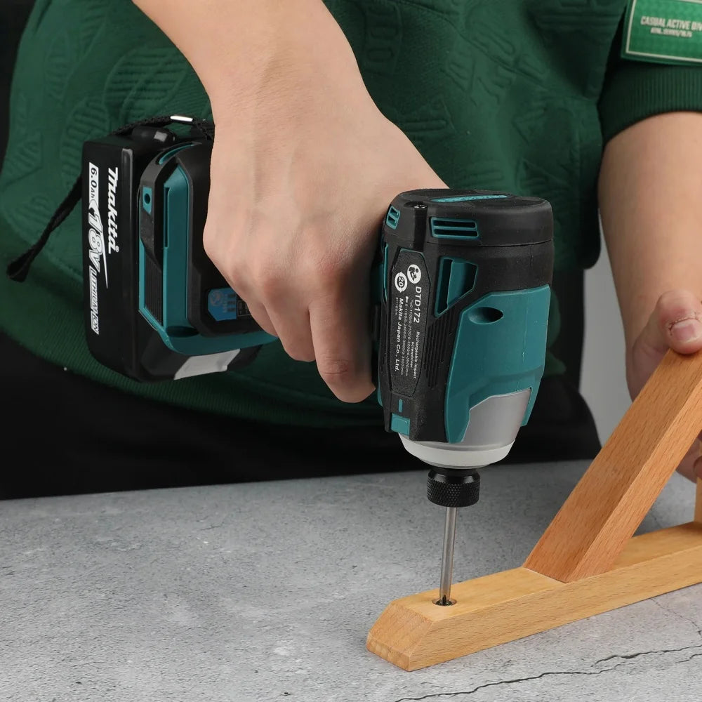 Cordless Impact Driver 18V Brushless 180 N·m (133 ft·lb) Torque T-Mode for Wood & Bolts