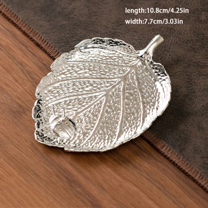 Metal Drink Coaster — Modern Round Table Coaster for Cups & Glasses