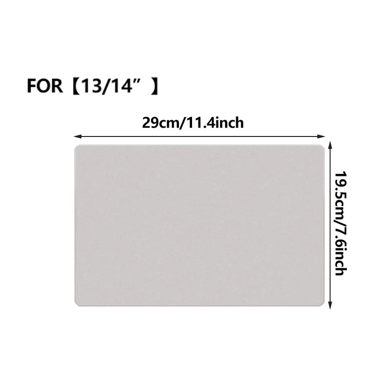 Microfiber Dustproof Keyboard Cleaning Cloth & Screen Protector for 13/14/15/16-Inch Laptops