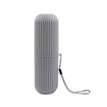 Portable Toothbrush Travel Cup and Toothpaste Holder Case – Bathroom Storage Organizer