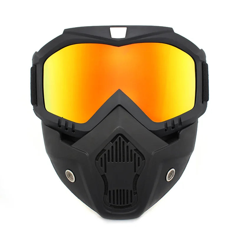 Windproof Outdoor Sports Goggles – HD Motorcycle & Snowboard Eyewear with UV Protection