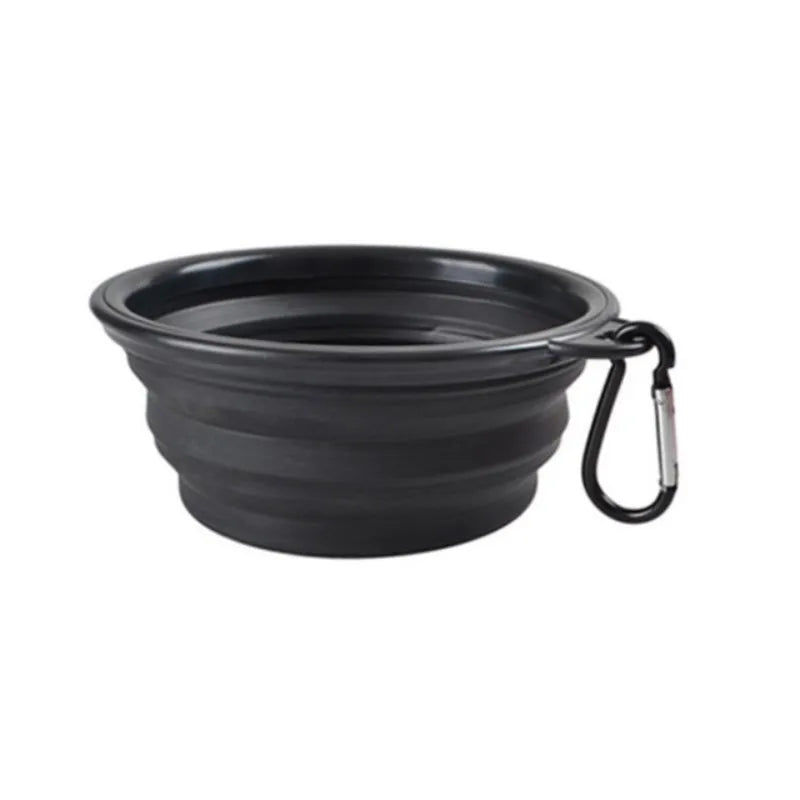 Collapsible TPR Travel Pet Bowl – Portable Dog & Cat Food and Water Bowl