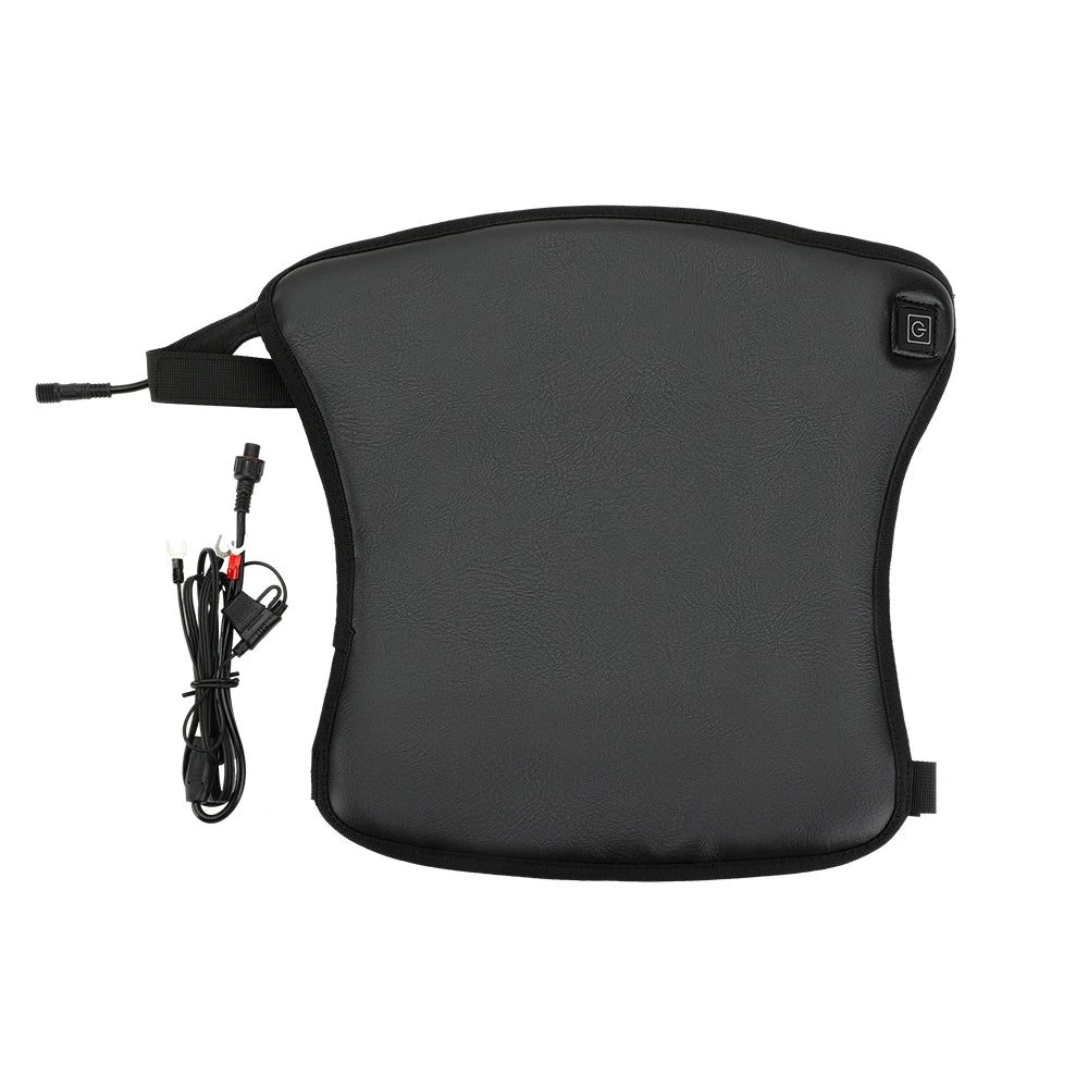 12V Universal Motorcycle Heated Seat Cushion Waterproof Heated Seat Cover for ATV UTV Winter Warmer