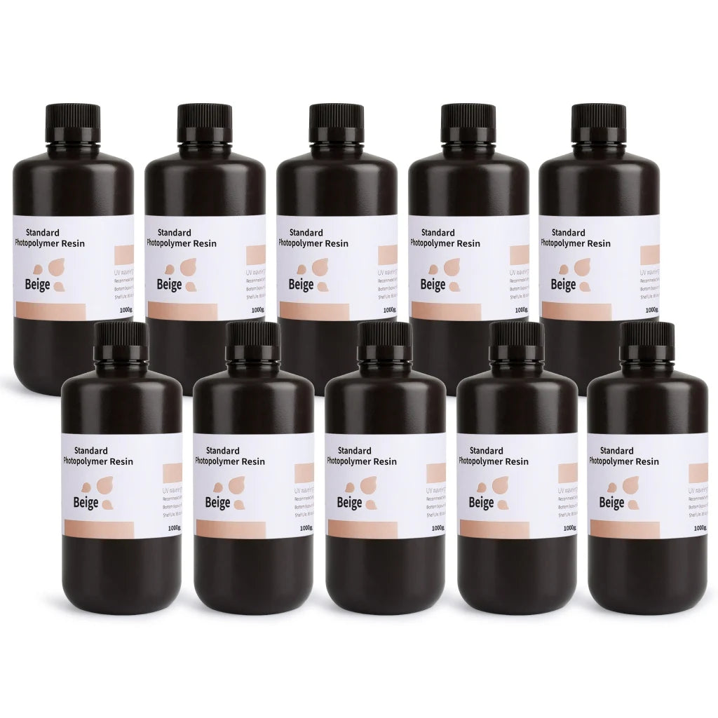UV 3D Printing Resin 405nm, ABS-like, Water Washable, 8K Compatible for MSLA/DLP/LCD Printers