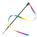 Interactive Cat Teaser Wand with Satin Ribbon – 19 in (49 cm) Rod & 47 in (120 cm) Ribbon Kitten Teaser Toy