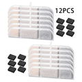 6/12/16/20/24-Pack Cat Water Fountain Replacement Filters with Pre-Filter Sponges – Activated Carbon & Ion Exchange