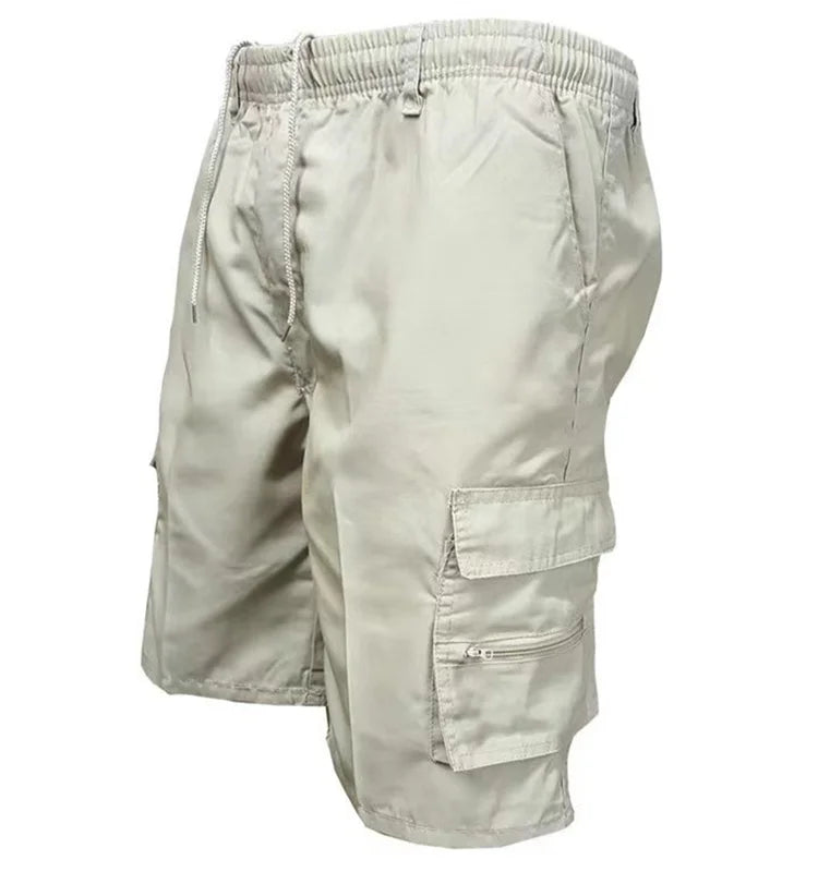 Women's Polyester Cargo Shorts – Casual Running & Travel Utility Shorts
