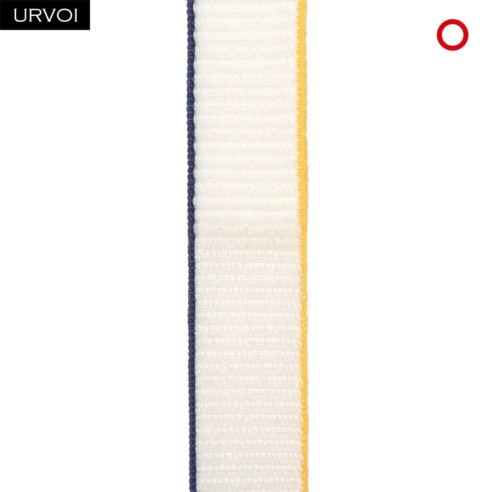 Nylon Sport Loop Band for Apple Watch — Breathable Hook & Loop Fastener — Fits 42/44/45/46/49mm