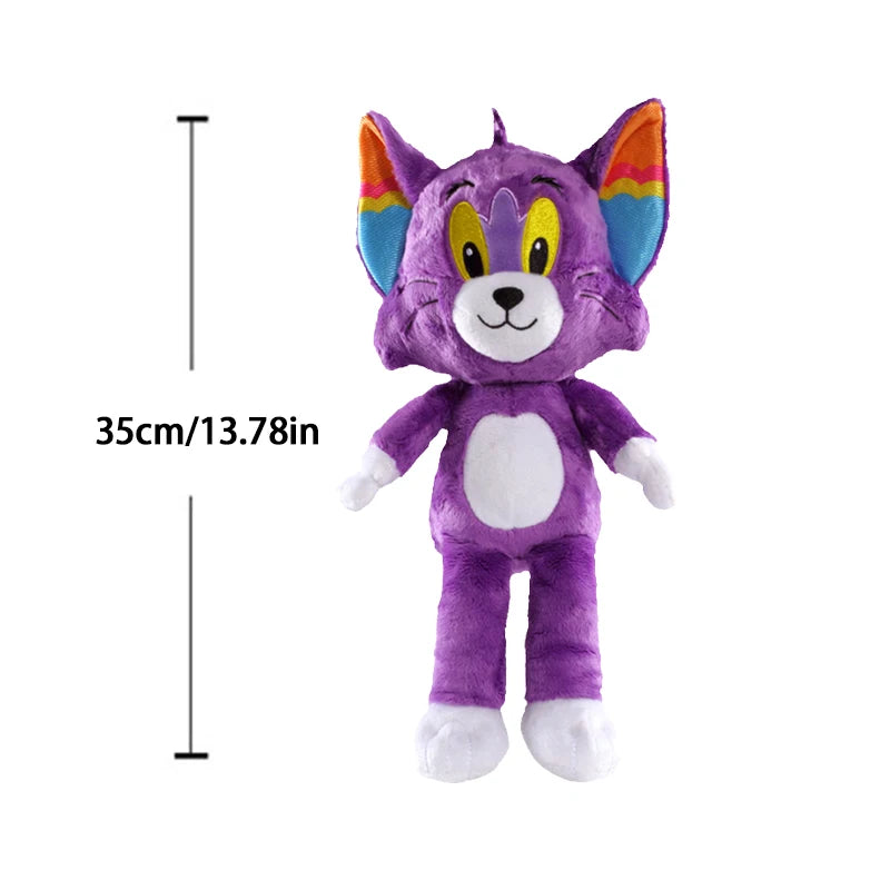 Tom and Jerry Plush Toy - Cat & Mouse Stuffed Animal, Multiple Sizes 5–13 in (13–32 cm)