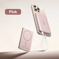 Card-Size Magnetic Power Bank 5,000mAh & 10,000mAh — PD Fast Charge 20W / 27W, 15W Magnetic Wireless Charger for Smartphones