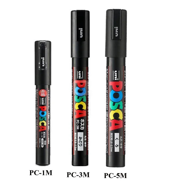 Permanent Acrylic Paint Marker Set – Quick-Dry Opaque Paint Pens for Graffiti, Crafts & Illustration