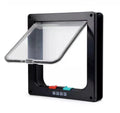Weatherproof 4-Way Locking Cat Door Pet Flap – Up to 20 lb (9 kg) | For Interior Doors, Cabinets & Garage (4 Sizes)