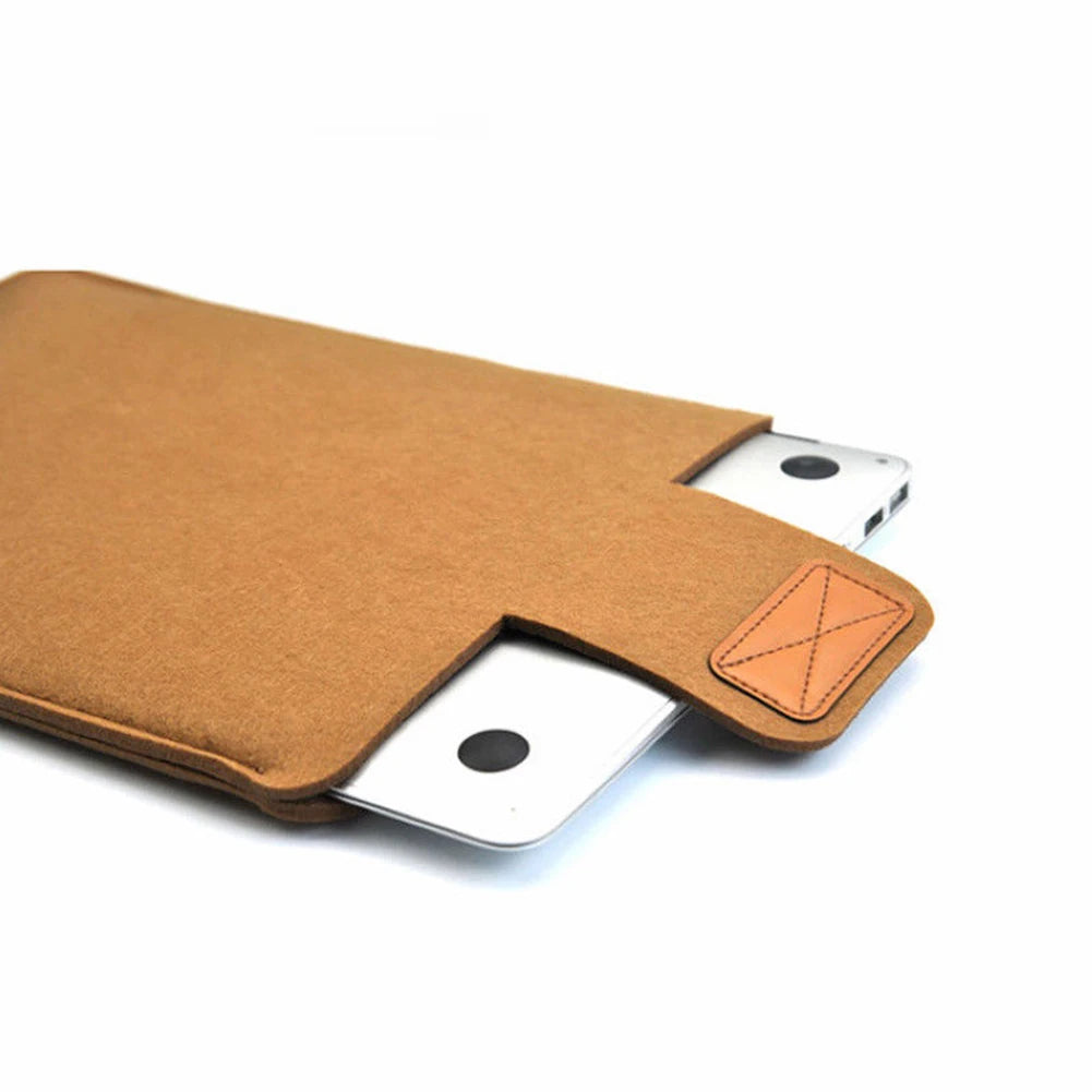 Slim Felt Laptop Sleeve for MacBook Air/Pro 11/13/15 Inch – Protective Tablet Case
