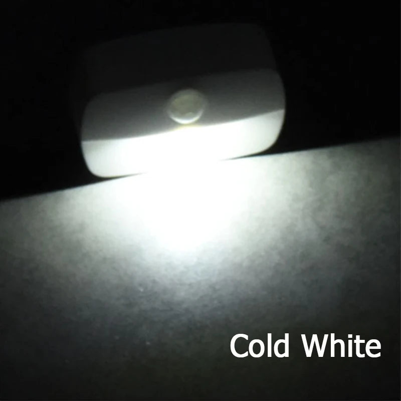 LED Motion Sensor Night Light EU Plug 220V – Plug-In Wall Lamp for Hallway, Stair, Kitchen & Bedroom