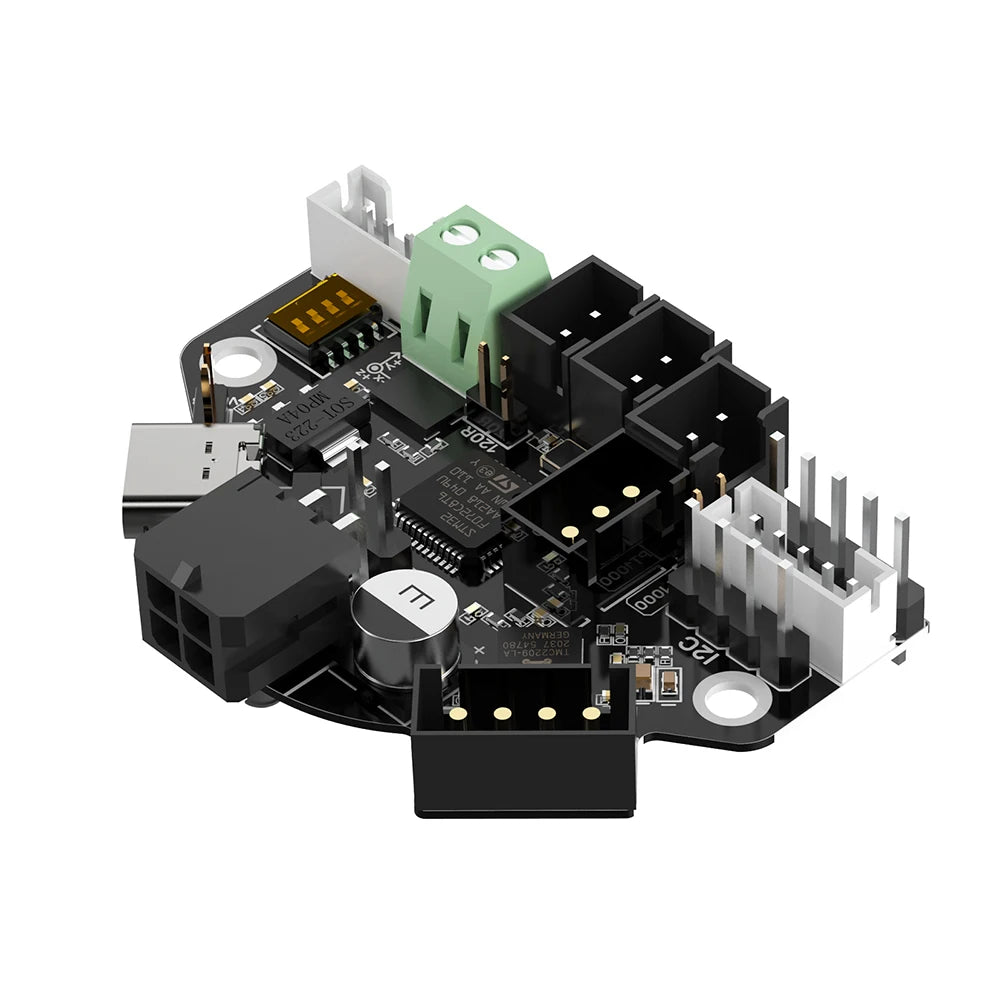 Extruder Breakout Board CAN Bus PT100/PT1000 for Klipper — 36-Stepper Nozzle Adapter for 3D Printers