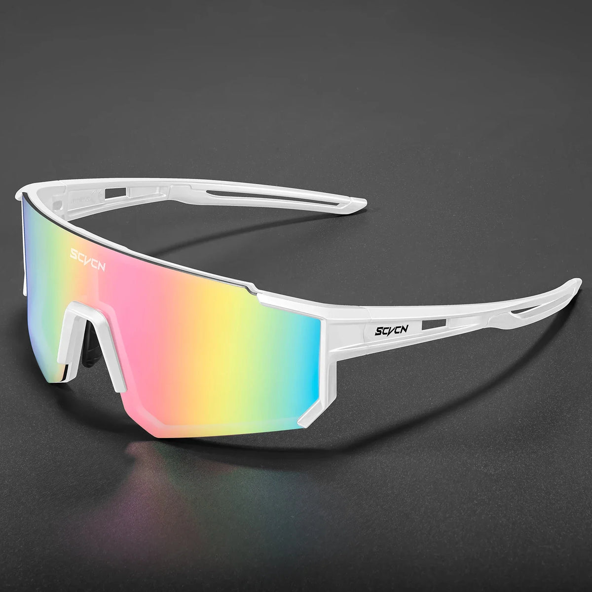 Outdoor cycling sunglasses for men and women by FanzyMarket, UV400 sports glasses designed for MTB biking and outdoor activities.