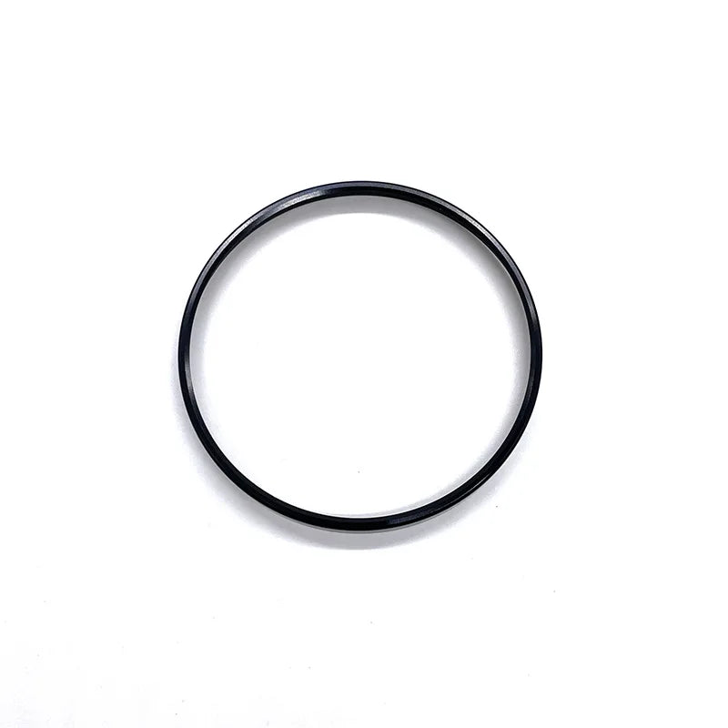 Silver metal headlight switch trim ring for Volkswagen Golf, Passat, and Polo interior switch cover by FanzyMarket.