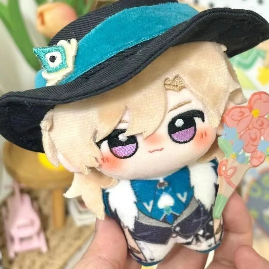 FanzyMarket Phainon plush doll, 10cm kawaii anime game stuffed plushie with PP cotton, perfect for cosplay and collectors.