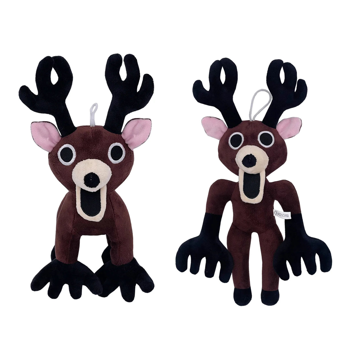 FanzyMarket Milu Deer plush pillow, cute cartoon stuffed animal toy for baby room decor and cuddly gift.