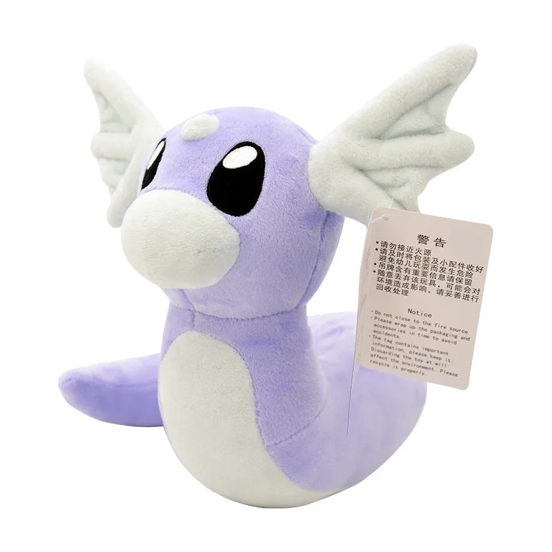 Anime plush stuffed toy featuring Pikachu, Bulbasaur, Jigglypuff, Lapras, and Eevee in 6-12 inch sizes, soft dolls for kids.