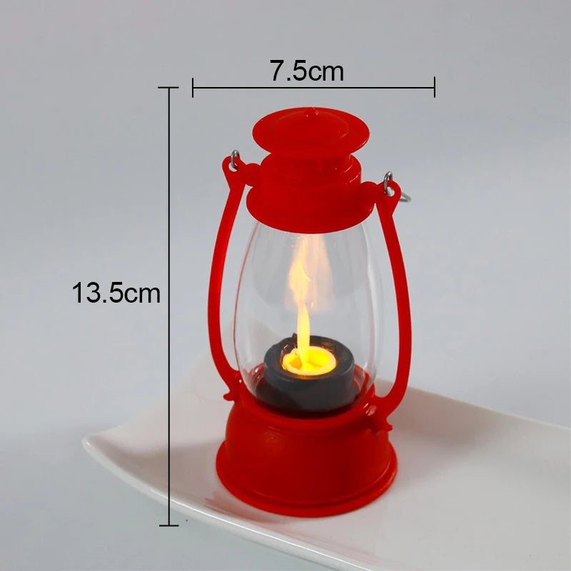FanzyMarket Calcifer flameless LED night light featuring a cartoon kerosene lamp design, perfect for bedside or decorative lighting.