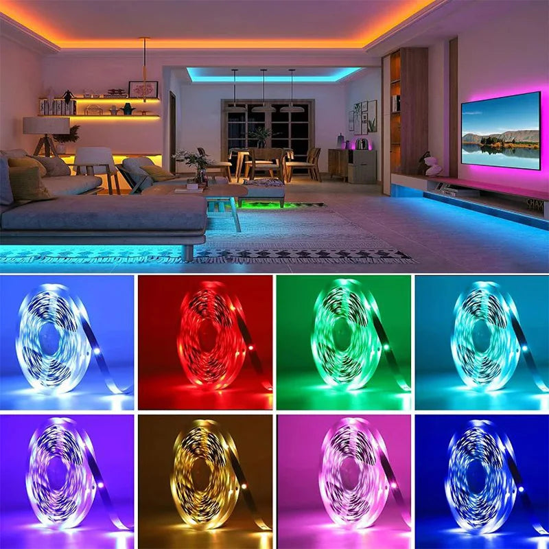 USB RGB LED Strip Lights (1