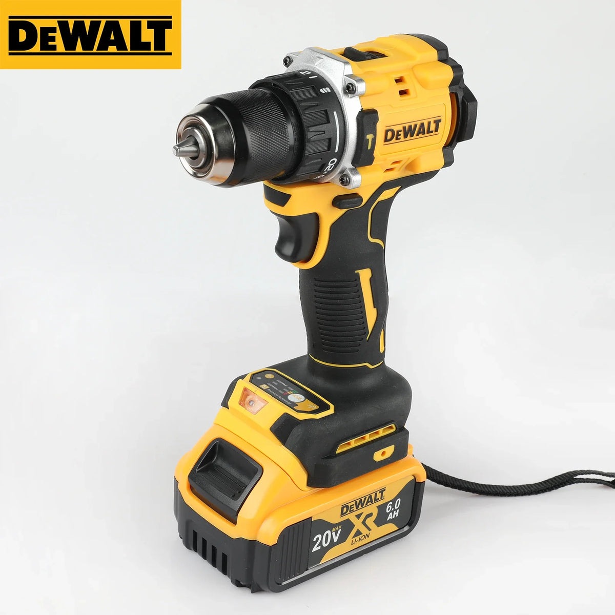 FanzyMarket 20V Max brushless cordless impact driver and electric screwdriver with multi-function hand drill, suitable for repairs and DIY projects.