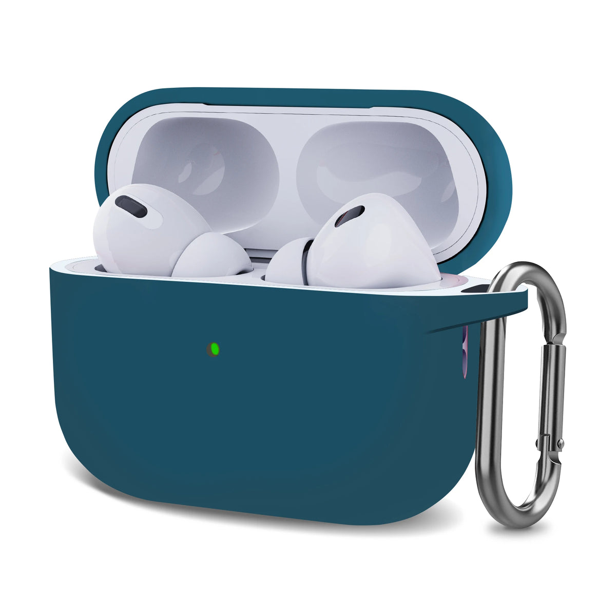 FanzyMarket silicone earbud charging case cover for AirPods, soft TPU shockproof protective case for true wireless earbuds.