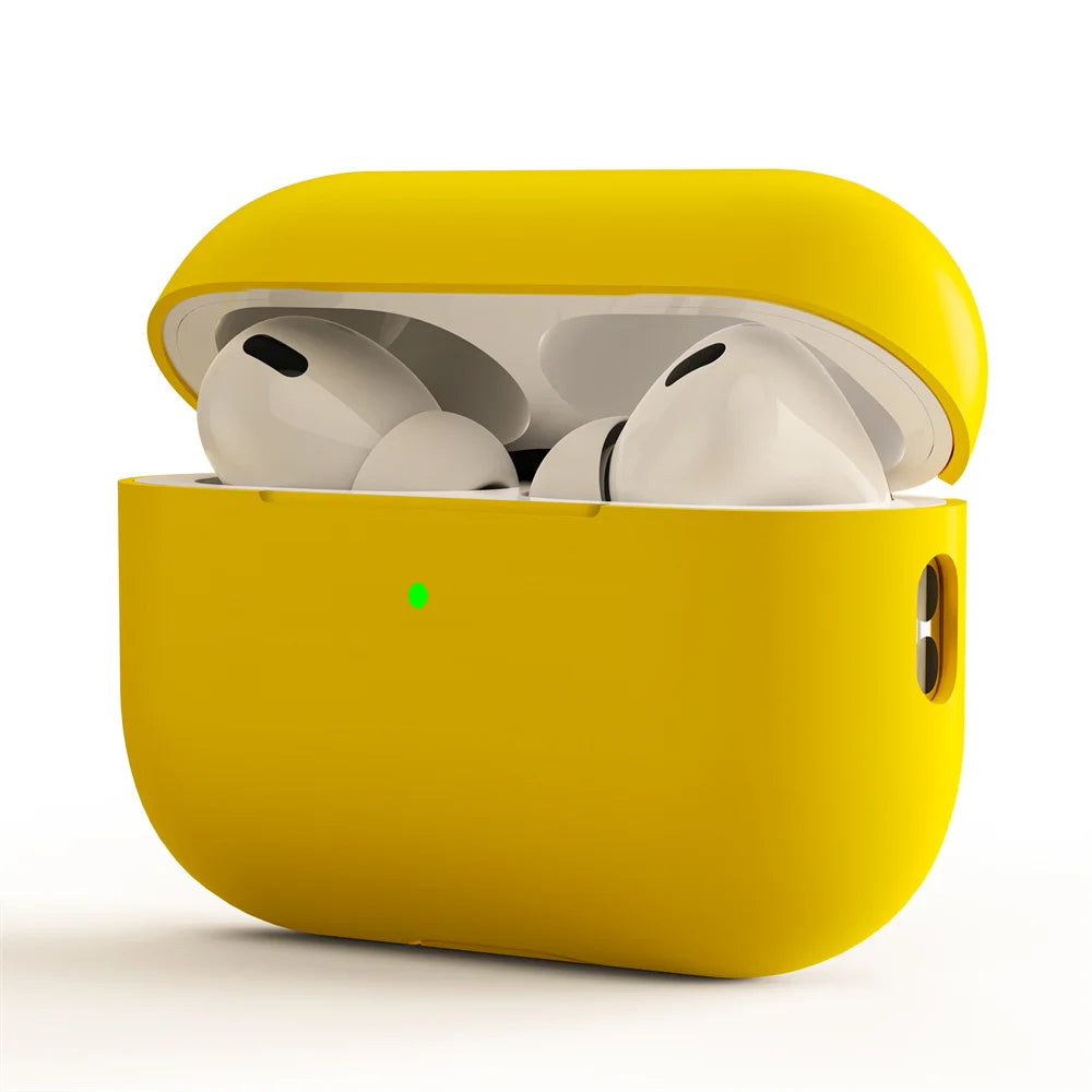 FanzyMarket Ultra-Thin Silicone Earbud Case for AirPods 2, lightweight protective charging cover with anti-slip design.