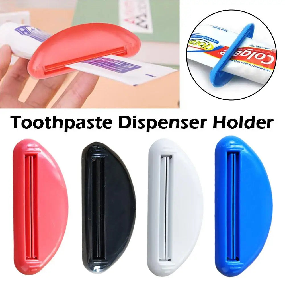 Six manual tube squeezers from FanzyMarket, designed for toothpaste and cream dispensers in bathroom and kitchen settings.