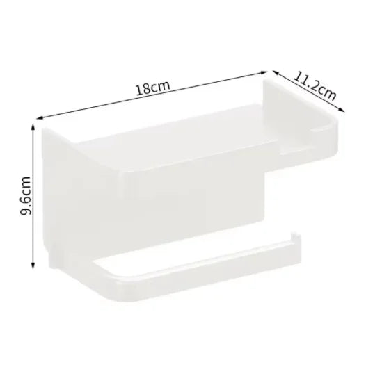 Self-adhesive 304 stainless steel towel rack with single rod in brushed finish, available in 23cm and 37cm sizes for bathroom or kitchen.