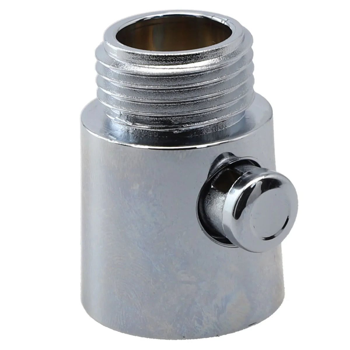 FanzyMarket shower head flow control valve with one-button pause for handheld shower, enhancing bathroom water control and convenience.