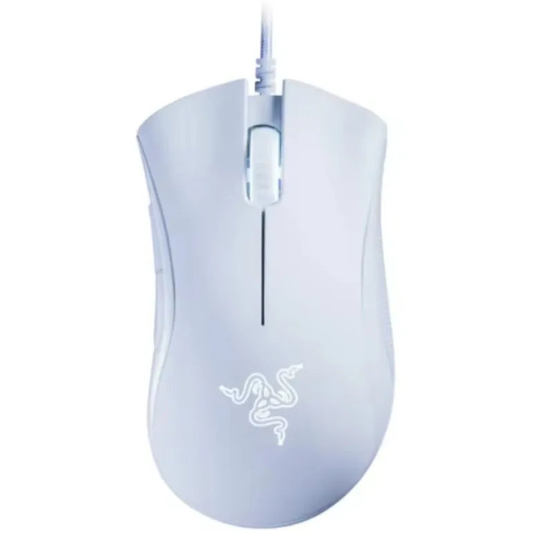 FanzyMarket wired gaming mouse with 6400 DPI, ergonomic design, five buttons, USB connection, suitable for esports and office use.