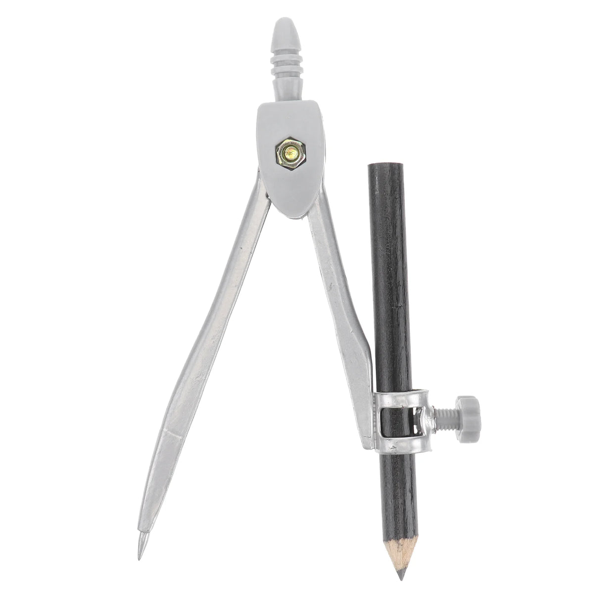 FanzyMarket precision metal drafting compass with pencil and case, ideal for geometry drawing by students and artists.