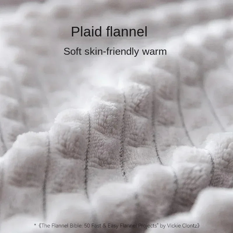 FanzyMarket corduroy pet bed in khaki, cozy winter sofa nest for small to large dogs and cats with warm holiday blanket.
