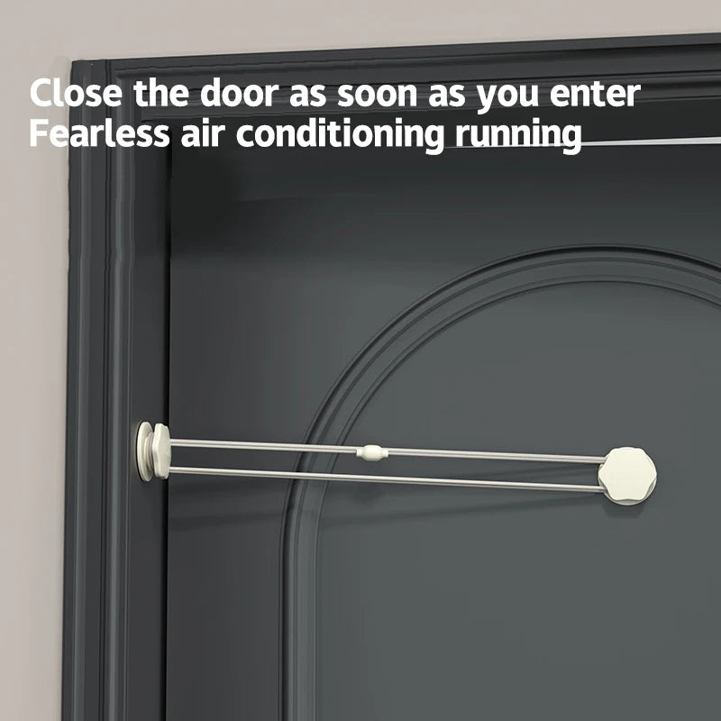 FanzyMarket automatic lockable pet door opener for cats and small pets, no-drill, removable, easy to install pet supplies.
