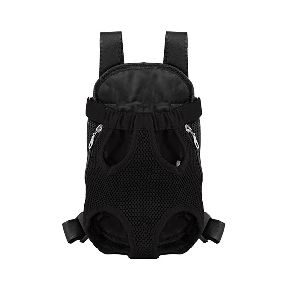 FanzyMarket breathable camouflage mesh dog carrier backpack for small dogs up to 22 lbs, adjustable and comfortable for pet travel.