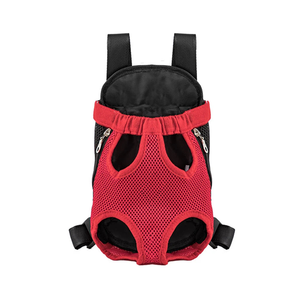 FanzyMarket breathable camouflage mesh dog carrier backpack for small dogs up to 22 lb, adjustable pet backpack, lightweight and comfortable.