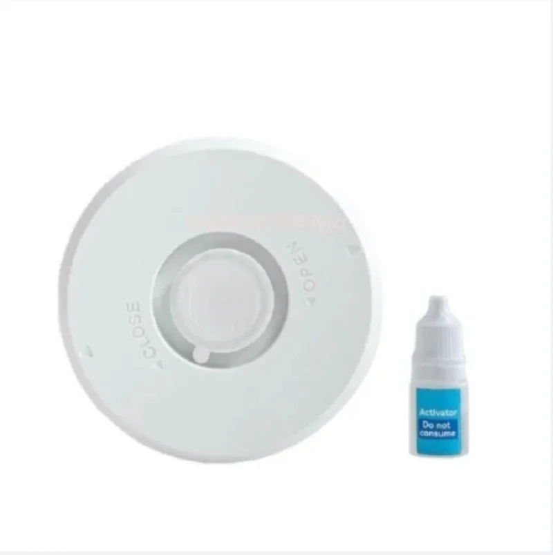 FanzyMarket white cat litter deodorizing gel and disposable bag for small self-cleaning litter boxes, pet grooming and hygiene supplies.