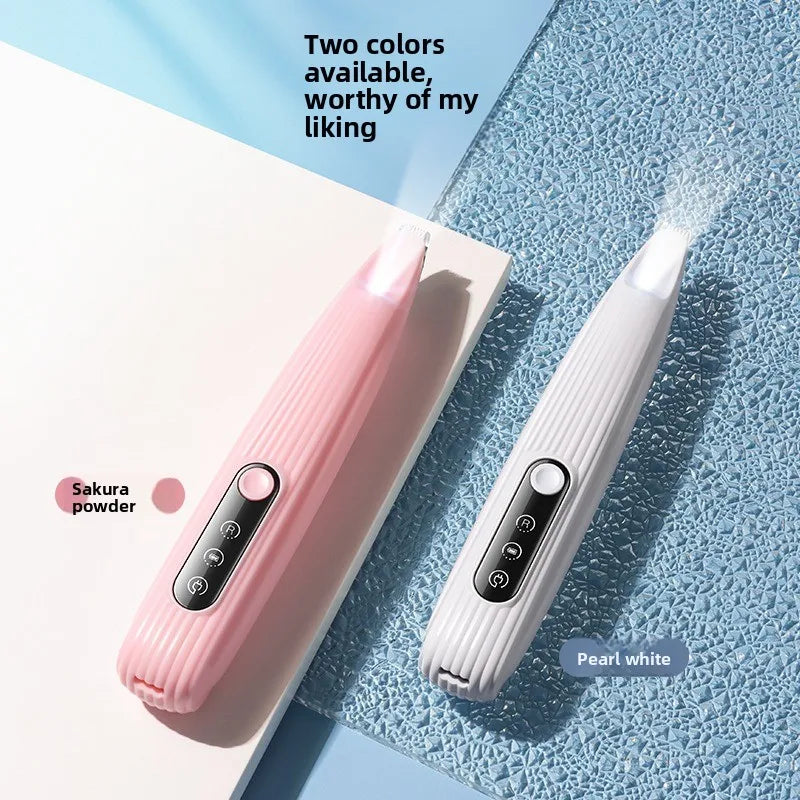 FanzyMarket cordless dog grooming clippers with 18mm wide blade, LED light, LCD display, low noise, rechargeable pet paw trimmer.