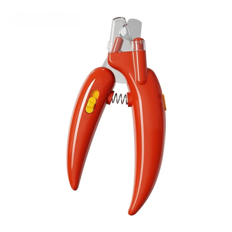 FanzyMarket cordless dog grooming clippers with 18mm wide blade, LED light, LCD display, and low-noise rechargeable pet trimmer.