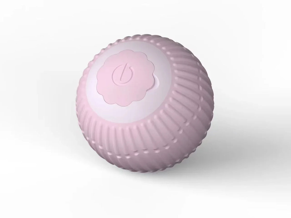 FanzyMarket rechargeable self-moving rolling ball cat toy for kittens and cats, designed for interactive indoor play.