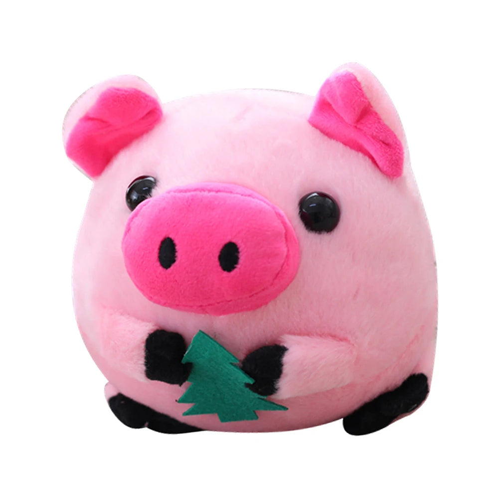 FanzyMarket plush bouncing dog toy, 5.9 inches, interactive squeaky self-moving bite-resistant toy for small and medium dogs.