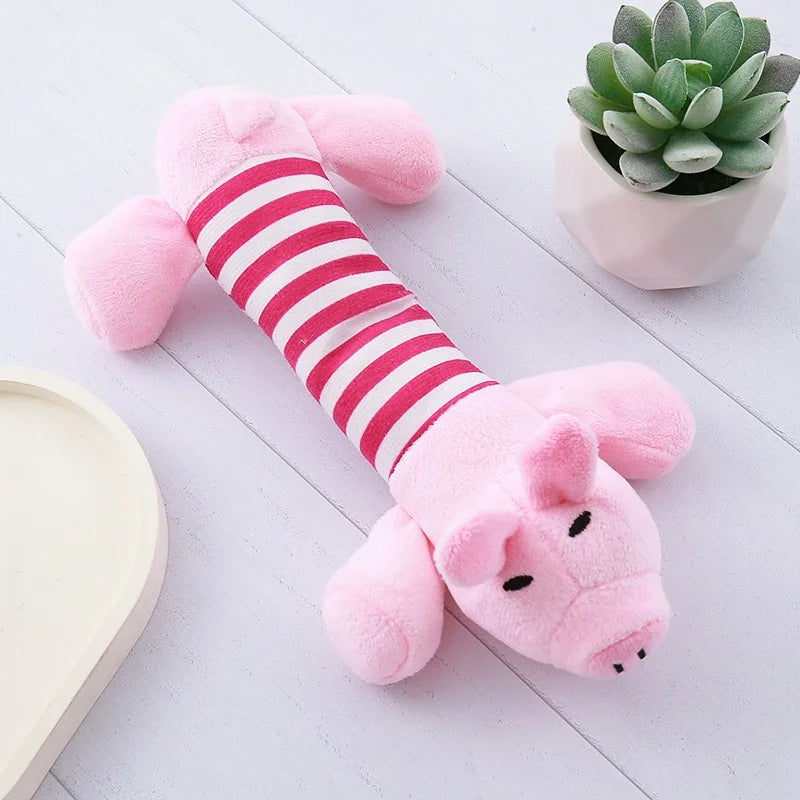 Green FanzyMarket interactive catnip plush chew toy with squeaker, designed for teeth cleaning and entertainment for kittens and cats.