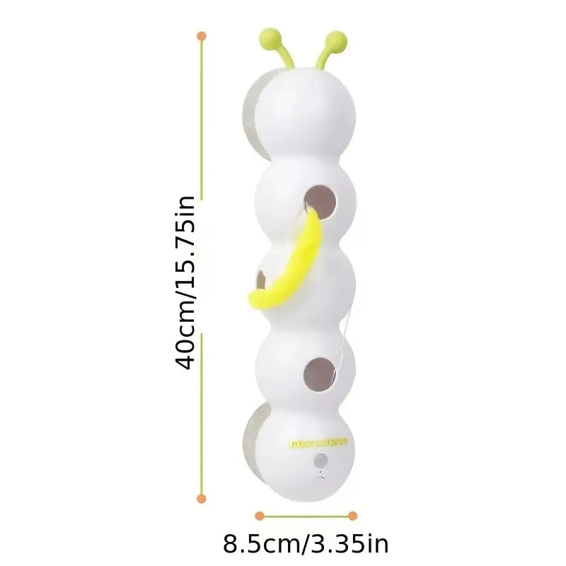 FanzyMarket automatic motion sensor USB rechargeable cat toy, interactive mouse for all cat breeds, provides boredom relief and exercise.