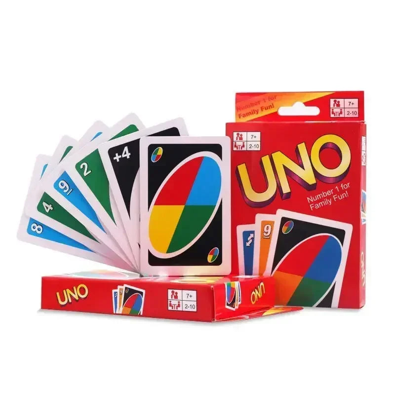 FanzyMarket flip-style anime cartoon card game for family parties, suitable for teens and adults, featuring colorful animated characters.